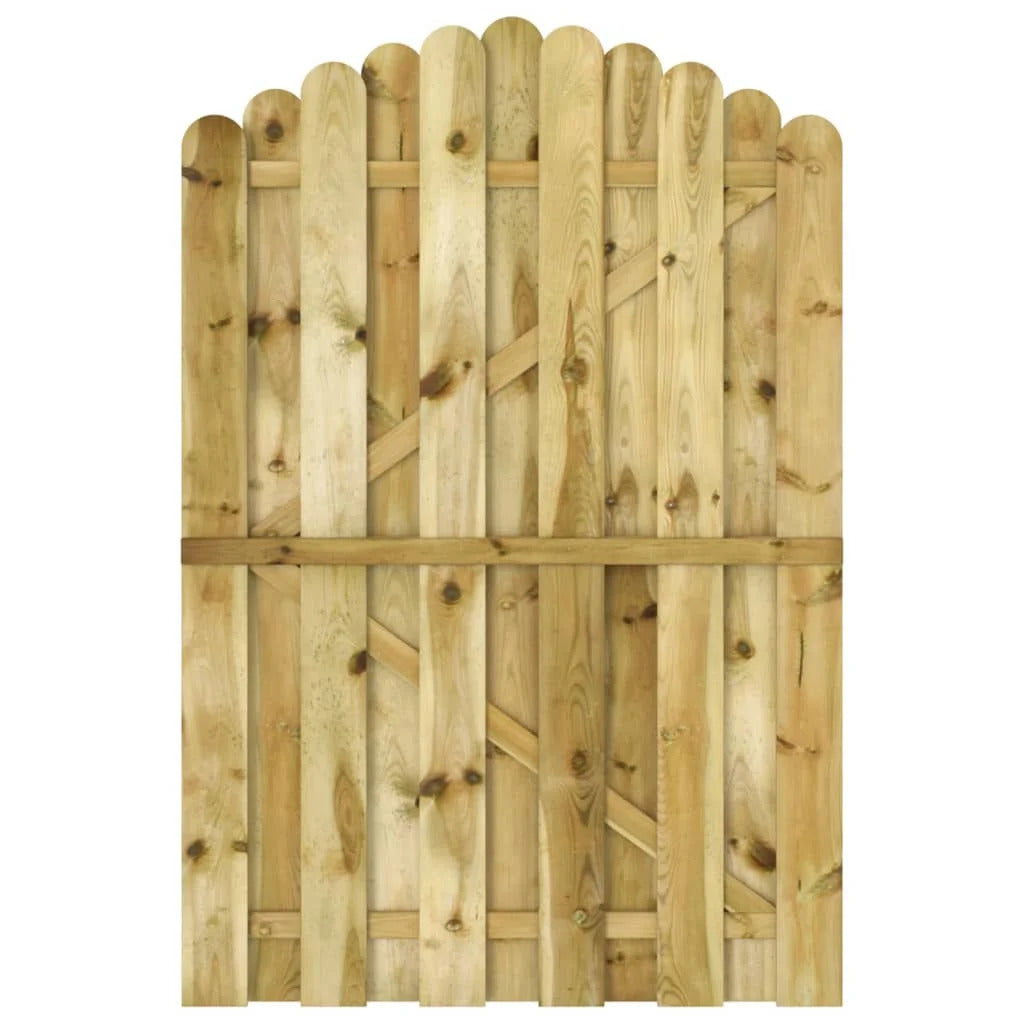 Zauntür Garten aus Holz | Gartentor 100x100 oder 100x150 cm