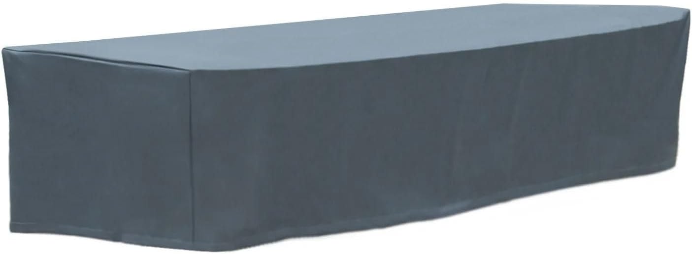 Premium Gartenmöbel Abdeckung wasserdicht | Abdeckplane winterfest 218 cm | Wetterschutz Terrassenmöbel Loungemöbel