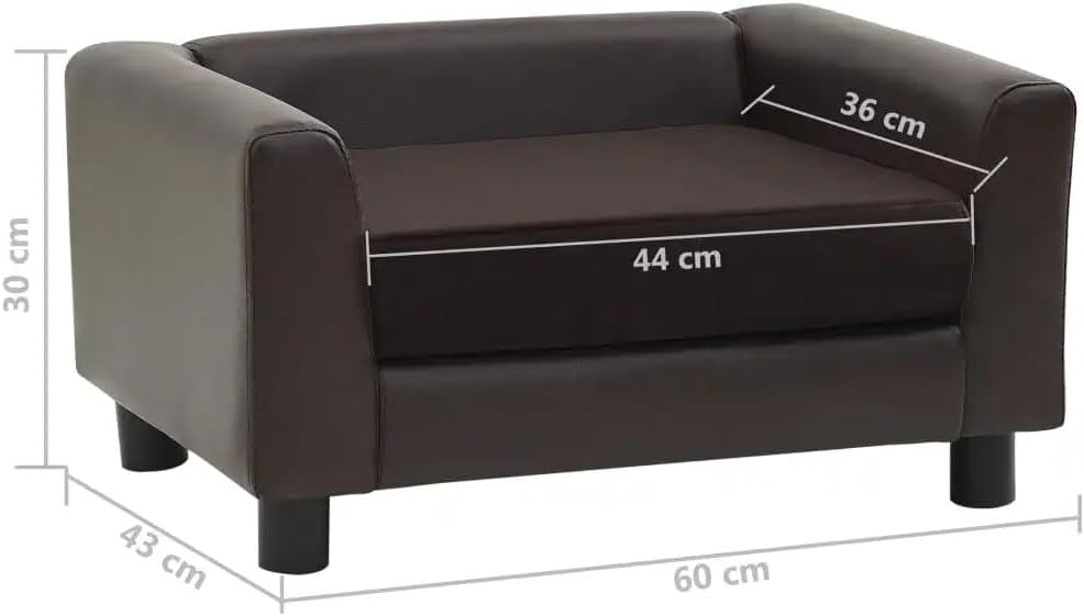 Luxus Hundesofa für kleine Hunde | Waschbar & orthopädisch | Erhöht