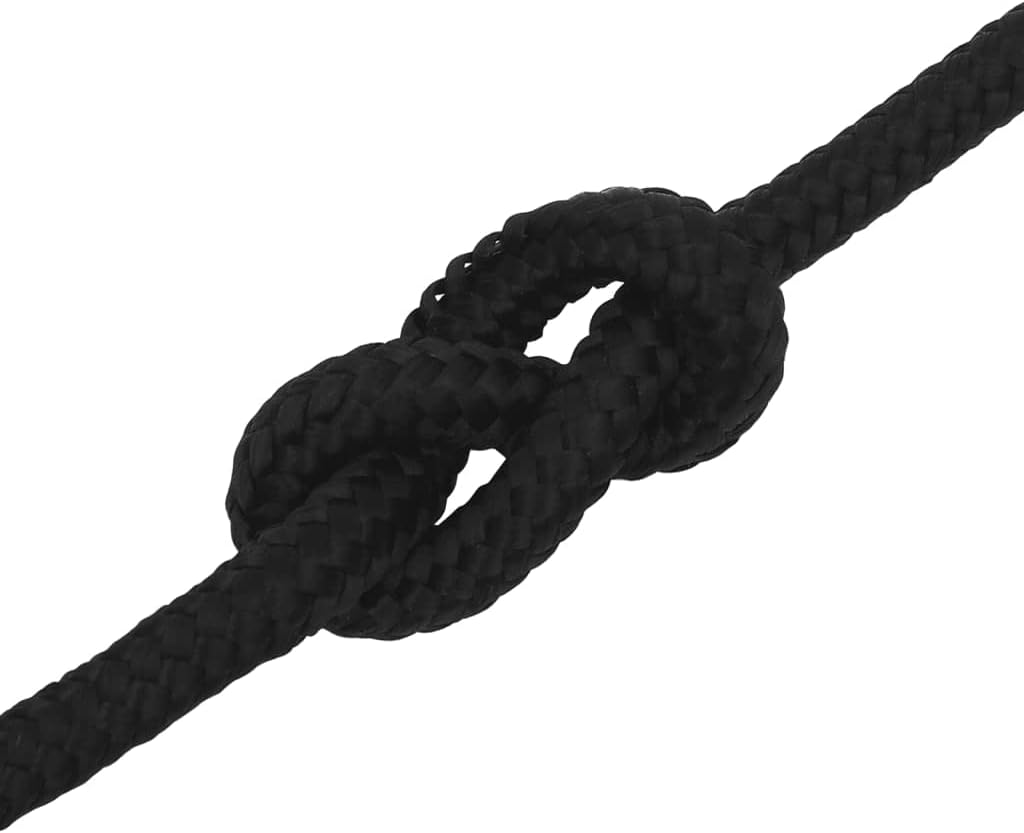 Premium Polyester Seil 12mm 50m | Flechtseil, Arbeitsseil, Outdoor-Seil, Militär Ausrüstung, Bondage Fessel