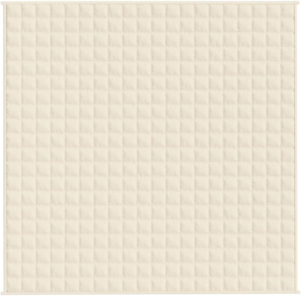 Gewichtsdecke 9 kg für erholsamen Schlaf | Therapie-Decke Erwachsene 200x200 flauschig | Schwere Bettdecke, Gravity Decke, Decke mit Gewicht