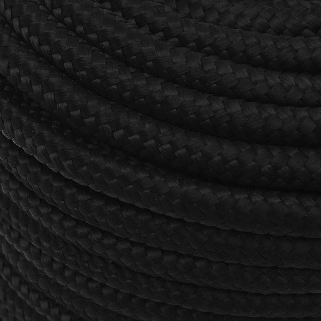 Premium Polyester Seil 12mm 50m | Flechtseil, Arbeitsseil, Outdoor-Seil, Militär Ausrüstung, Bondage Fessel