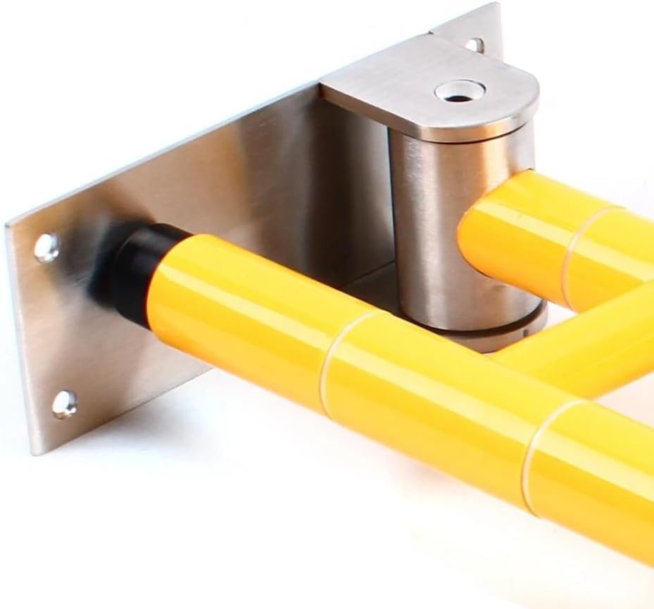 Haltegriff Toilette klappbar 300 kg | Wandstützgriff 60 cm | Zusatzgriff für Senioren & behinderte Menschen | WC-Stützgriff