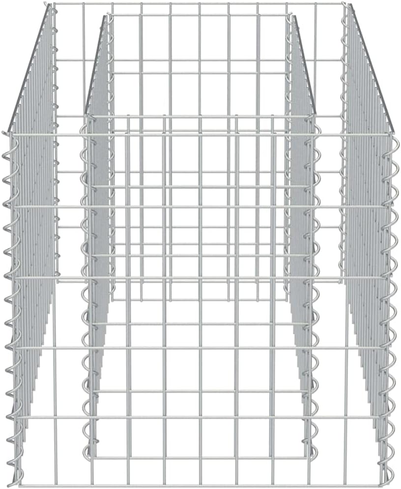 Gabionenkörbe & Gabionengitter Hochbeet klein & schmal | 50x50x50 oder 90x50x50 cm (90x50x50)