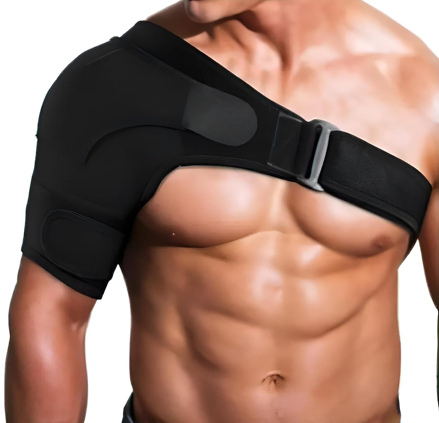 Schulterbandage Herren & Damen links, rechts, beidseitig | Stabilität beim Sport & im Alltag bei Arthritis sowie Verletzungen | Kompression Schulter aus Neopren
