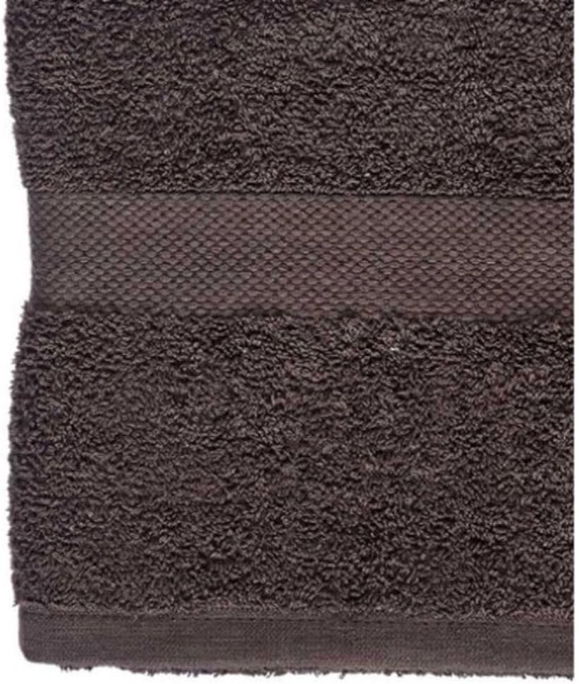 Badetuch Set 3 Stück in Weiß oder Grau | 90x150 cm Komfort-Größe | Duschhandtücher groß aus Baumwolle (Grau)