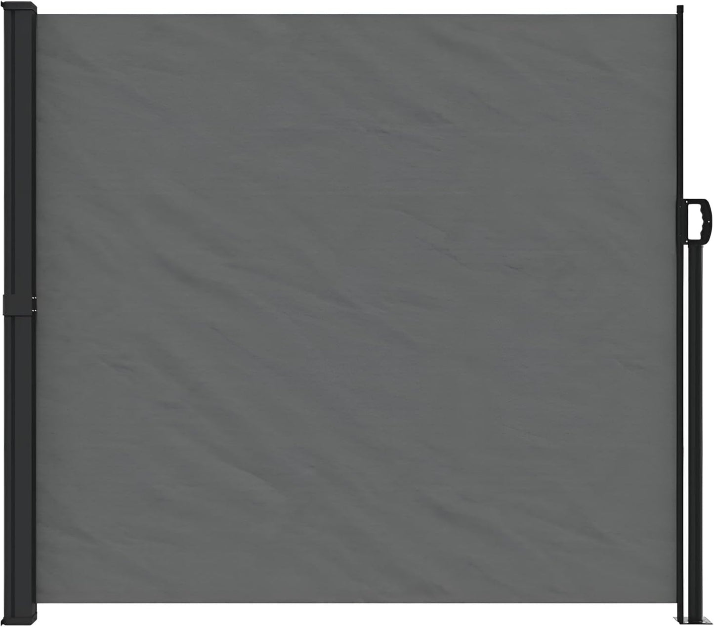 Premium Seitenmarkise ausziehbar 200x300, 180x300, 160x300, 140x300, 120x300, 100x300 | Sichtschutz Balkon, Terrasse, Garten | Sonnenschutz, Windschutz, Seitenrollo Anthrazit (Anthrazit, 180x300)