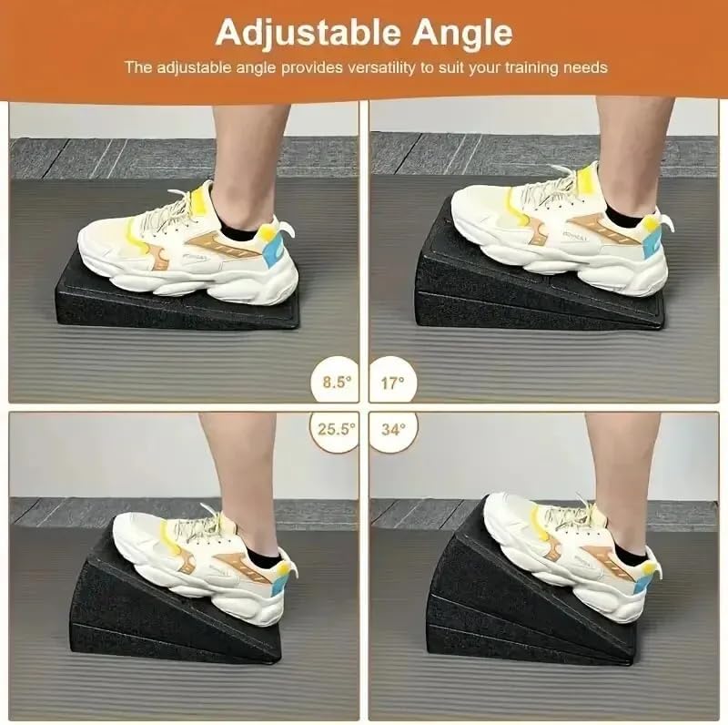 Wadendehner 3-teilig für Yoga, Kraftsport, Dehnen nach dem Laufen | Alltagshilfe Knie | Wadenstrecker Keil | Knie-Keil & Schmerz-Retter