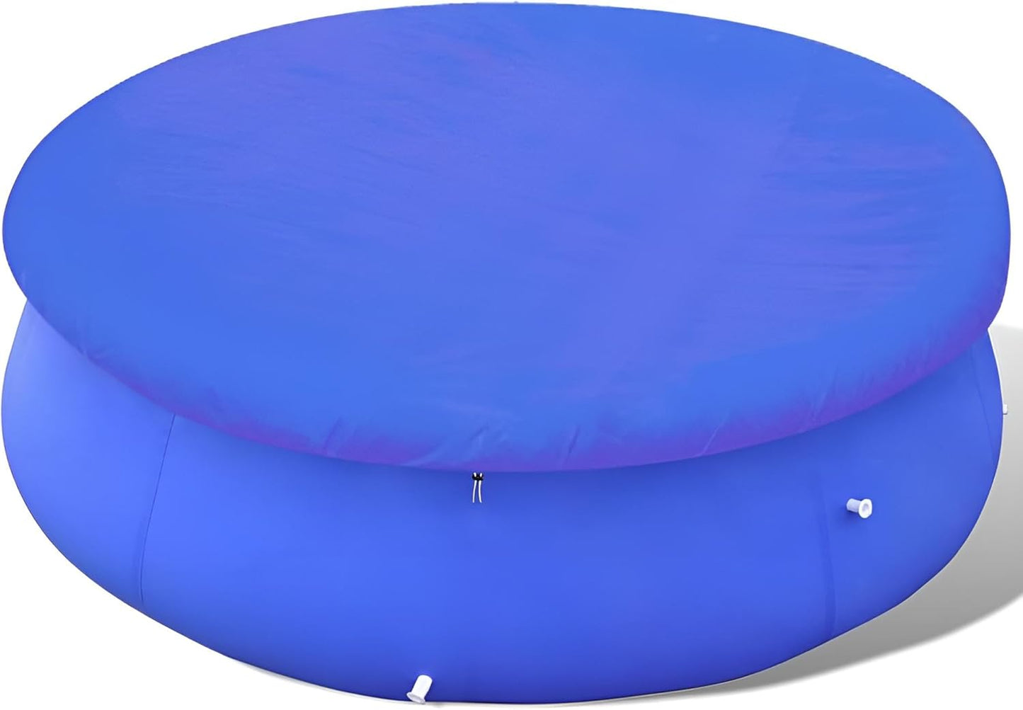 Poolplane Winter rund 360 | Poolabdeckung geeignet für runde Pools mit Ø von 360 bis 367 cm | Abdeckplane Pool Winterfest