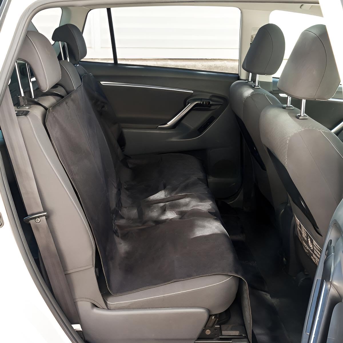 Autositz Schutz Hund Rücksitz | Autoschondecke Rückbank hinten | Auto Hundedecke Rücksitzbank | Hundeschutzdecke Polyester