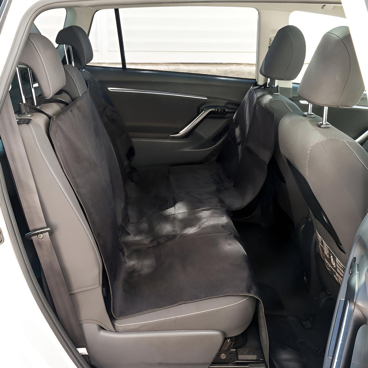 Autositz Schutz Hund Rücksitz | Autoschondecke Rückbank hinten | Auto Hundedecke Rücksitzbank | Hundeschutzdecke Polyester