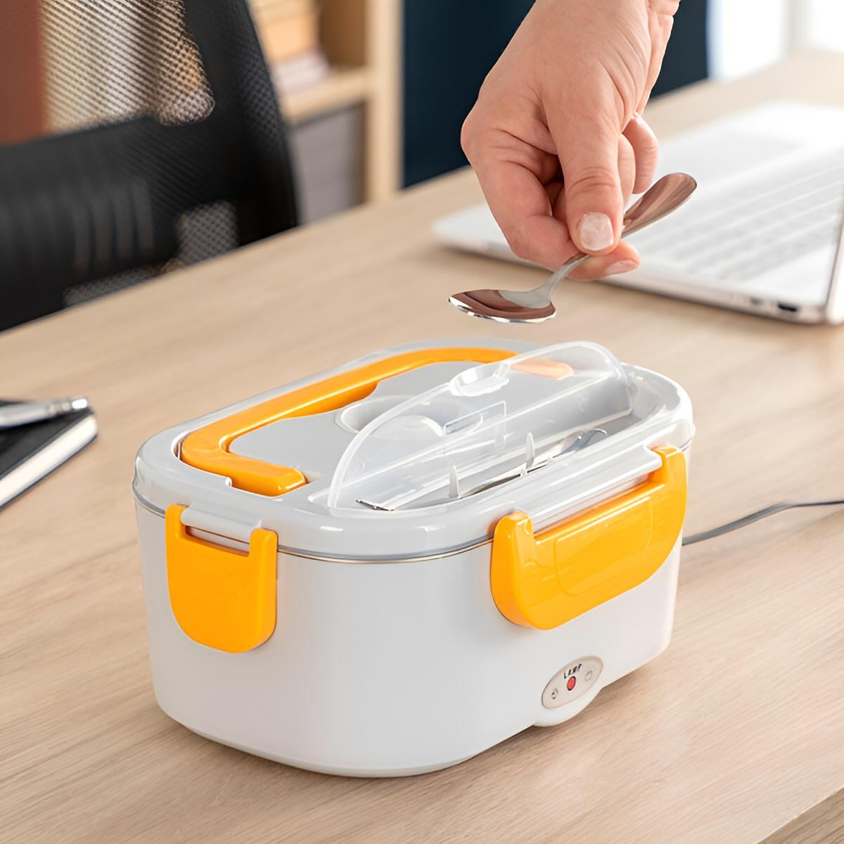 Elektrische Lunchbox für Auto & Büro 2-in-1