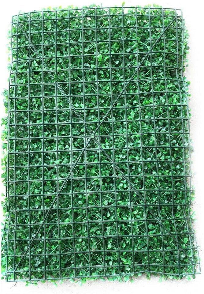 Künstliche Hecke 180 cm hoch | Sichtschutz für Balkon, Zaun oder Wand | 12x Künstliche Heckenpflanzen Outdoor, Garten und Indoor