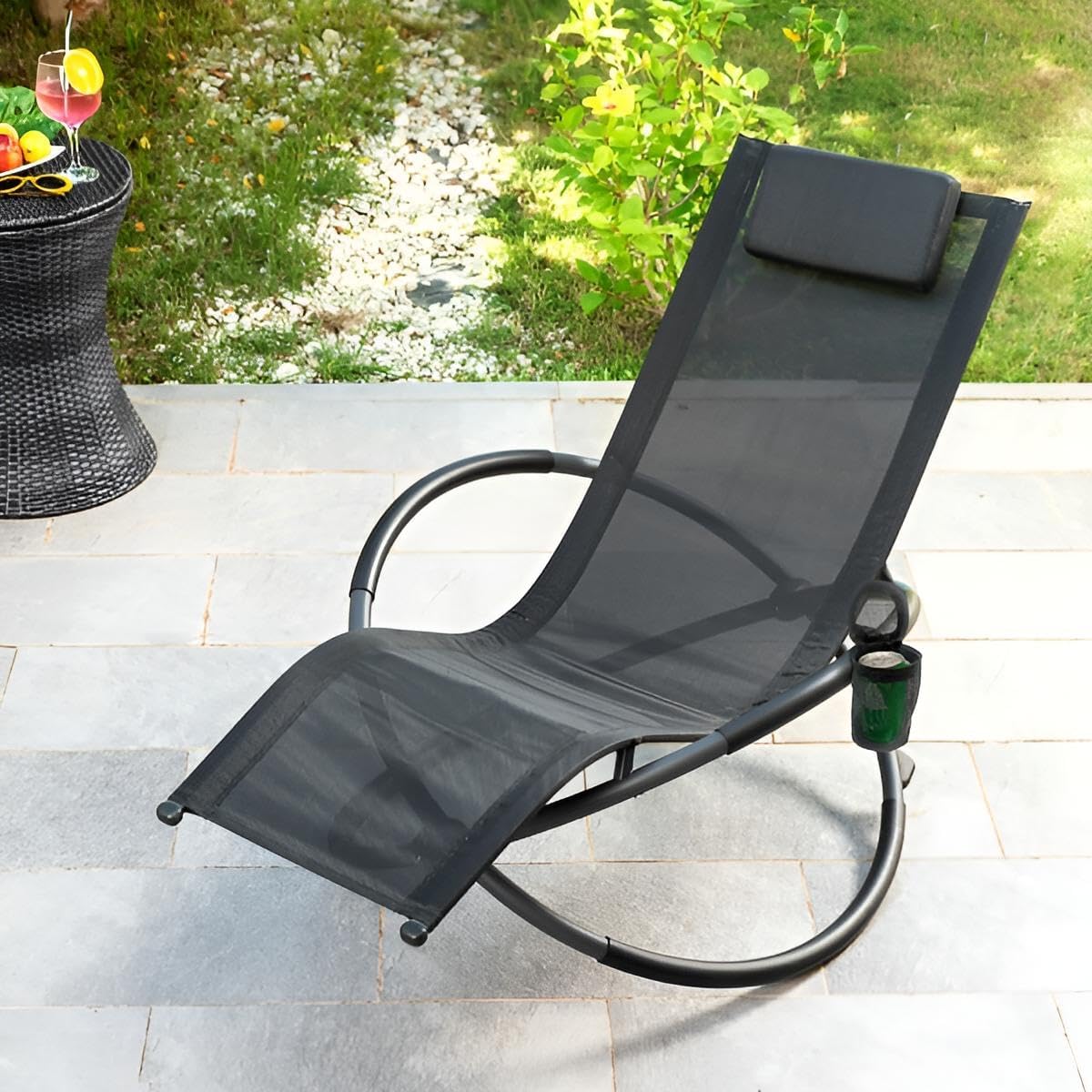 Leichter Gartenstuhl klappbar für Frauen/Männer Unisex | Faltbarer Stuhl Ultra leicht | Nie wieder schwer schleppen | Beschwerdefrei entspannen & genießen