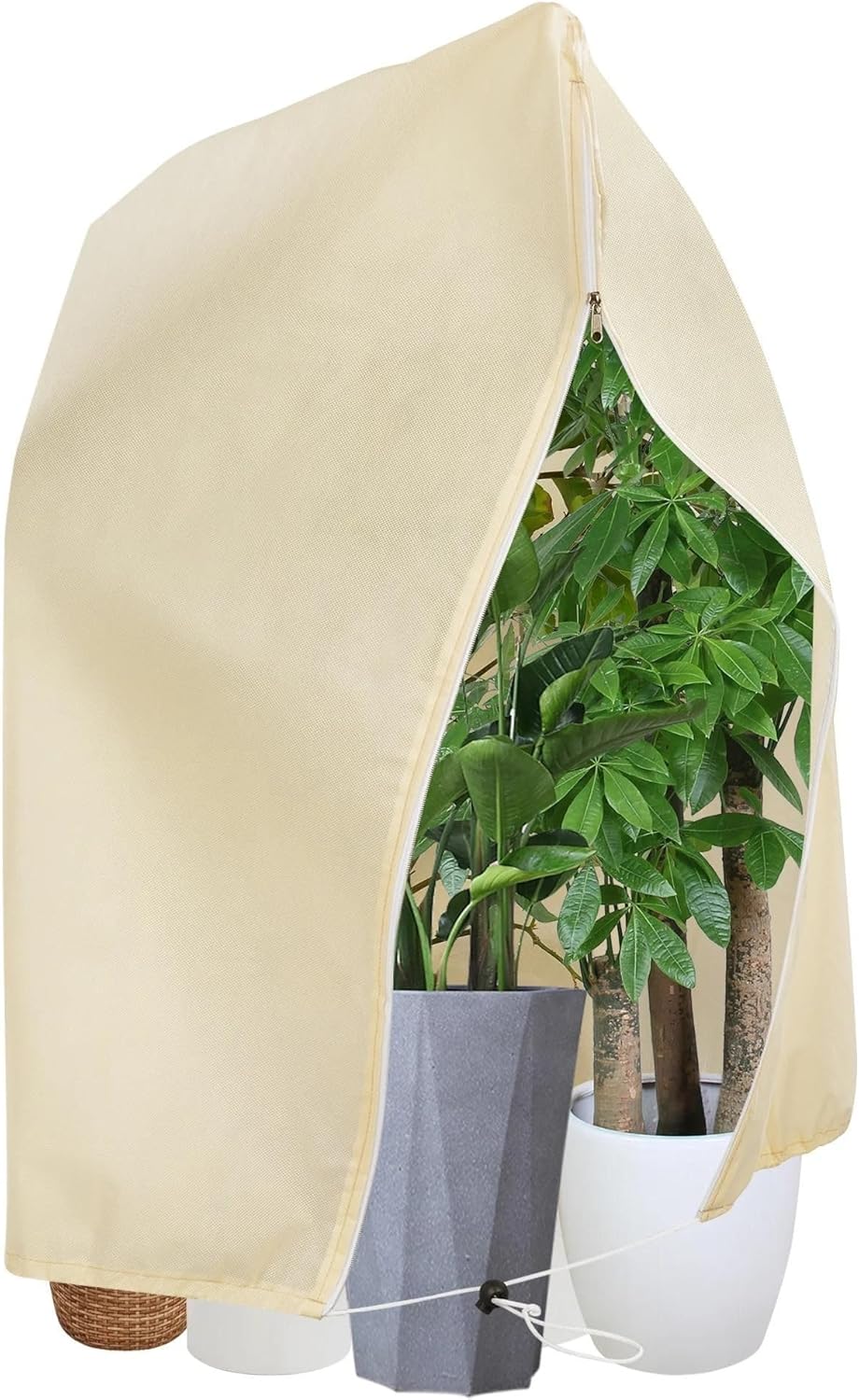 Pflanzenschutz Winter Kübelpflanzen | Hochwertiges Vlies 80x100 cm | Winterschutz für Pflanzen | Kälteschutz