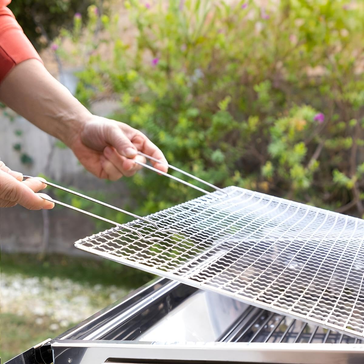 Premium Holzkohlegrill Edelstahl tragbar | Innovativer BBQ Grill für Garten, Camping & mehr | Campinggrill klappbar & portabel