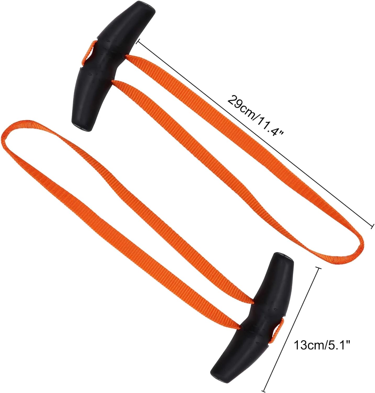Fitness Griffe Set mit Seil für dynamisches Training | Fitnessbänder mit Griffen | Geeignet für Klimmzugstange, Langhantel-Stange, Kabelzug & Outdoor-Geräte