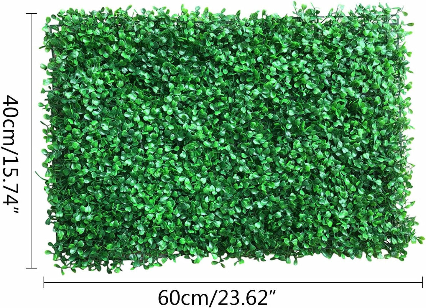 Künstliche Hecke 180 cm hoch | Sichtschutz für Balkon, Zaun oder Wand | 12x Künstliche Heckenpflanzen Outdoor, Garten und Indoor