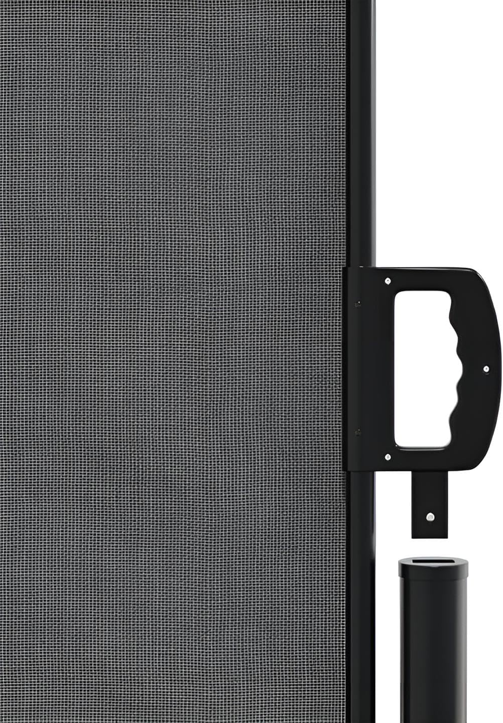 Premium Seitenmarkise ausziehbar 200x300, 180x300, 160x300, 140x300, 120x300, 100x300 | Sichtschutz Balkon, Terrasse, Garten | Sonnenschutz, Windschutz, Seitenrollo Anthrazit (Anthrazit, 100x300)