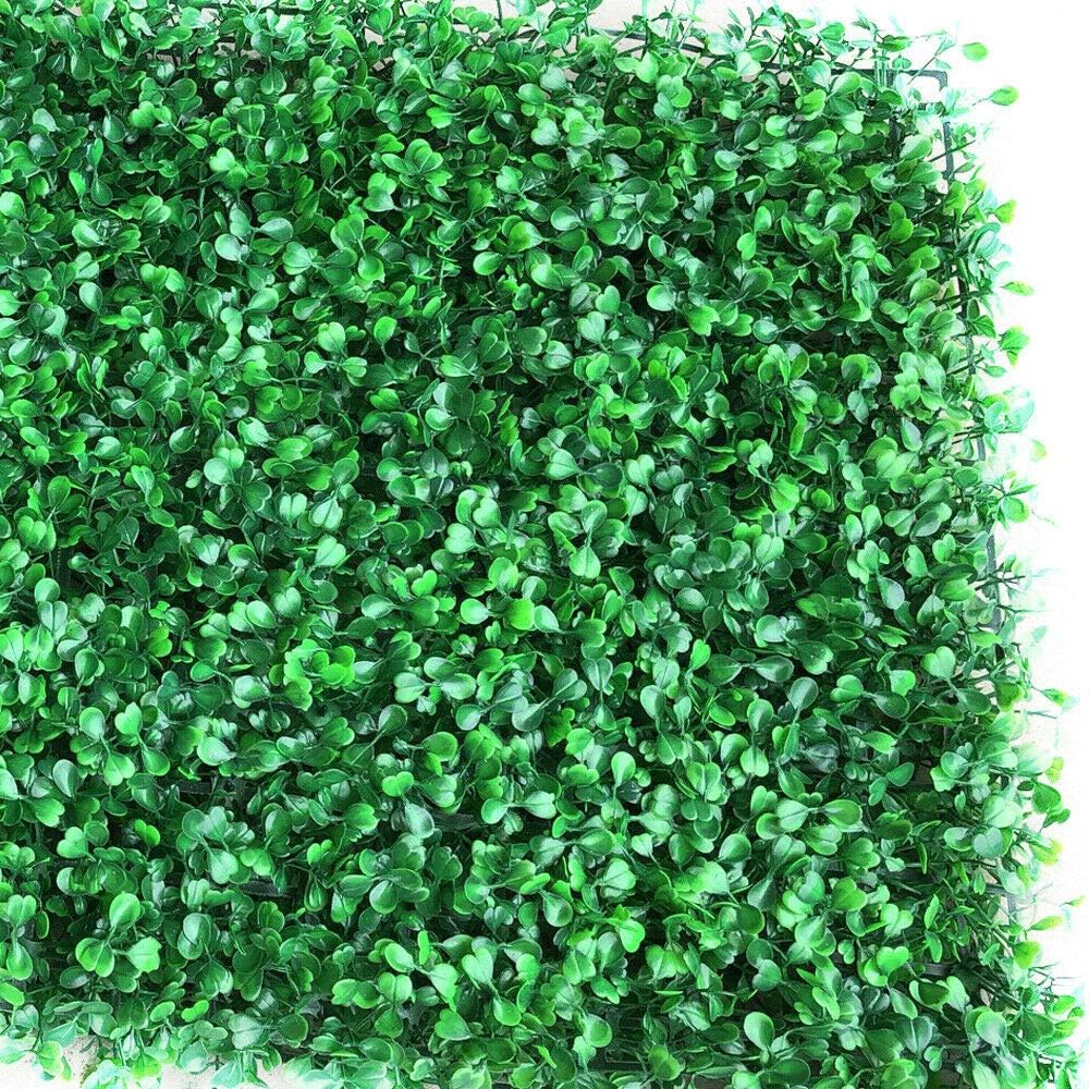 Künstliche Hecke 180 cm hoch | Sichtschutz für Balkon, Zaun oder Wand | 12x Künstliche Heckenpflanzen Outdoor, Garten und Indoor