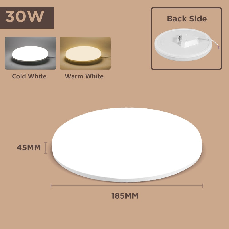 LED Deckenleuchte für Wohnzimmer, Schlafzimmer, Küche | 15-72W