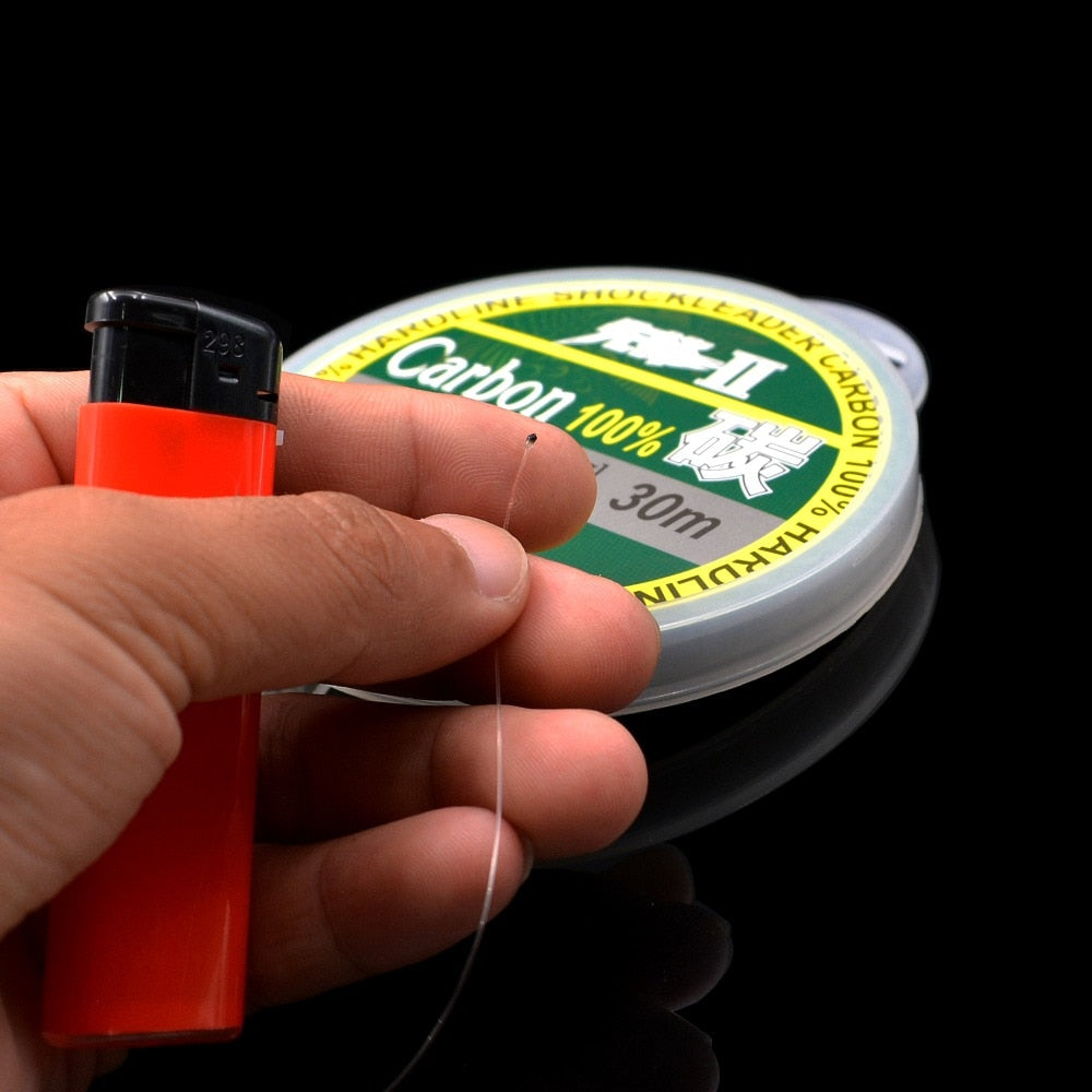 Fluorocarbon Leader Schlagschnur Karpfen | Vorfach Barsch & Zander