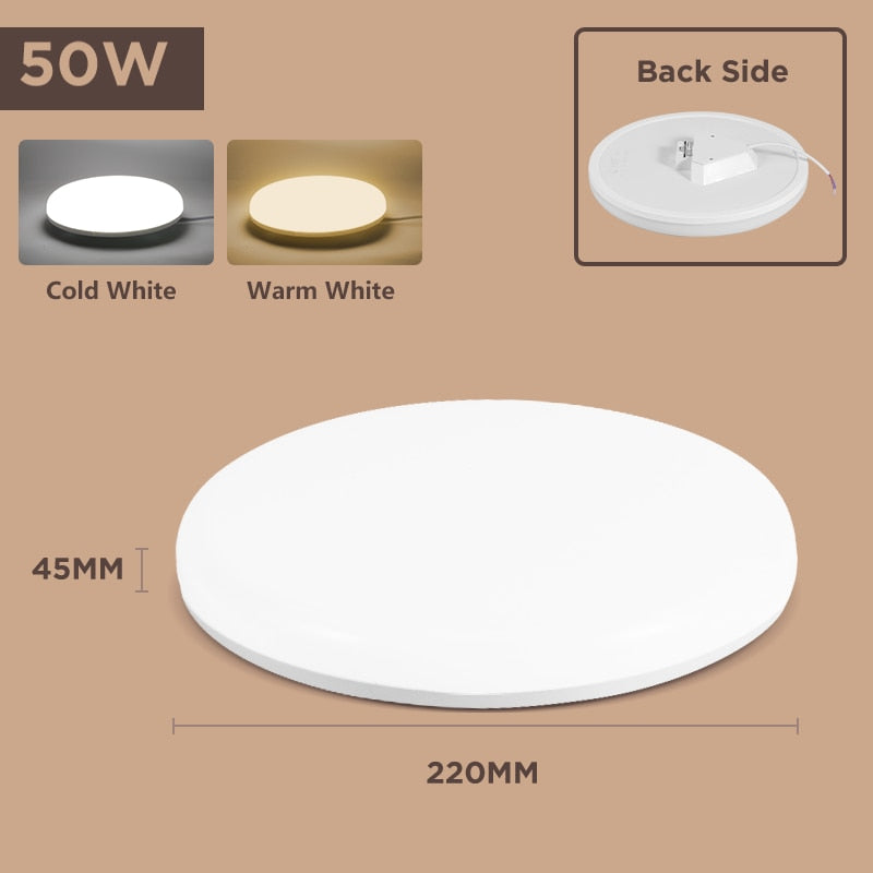 LED Deckenleuchte für Wohnzimmer, Schlafzimmer, Küche | 15-72W