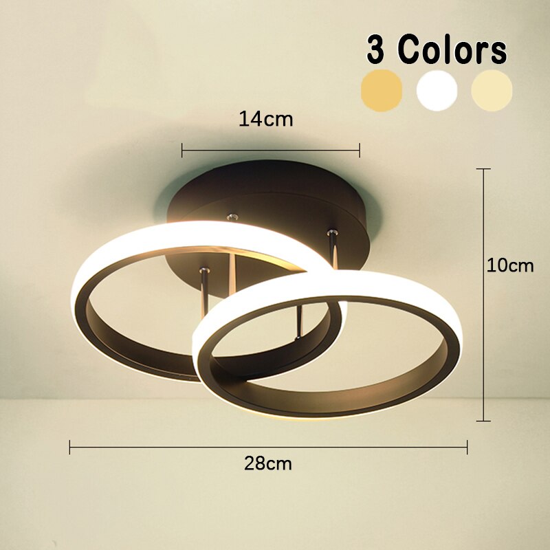 Kronleuchter modern | Schwarz & Weiß | Sparsame LEDs