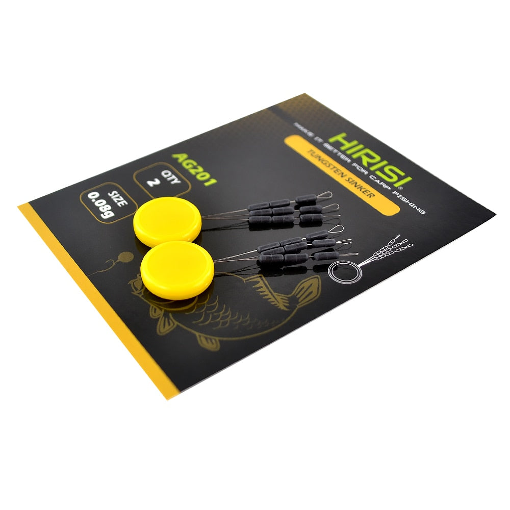 Tungsten Sinker | 18 Stück | Größen M & S