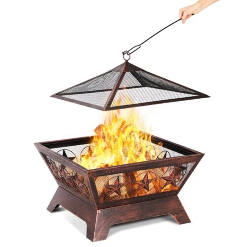 Feuerschale mit Funkenschutz | 60 cm