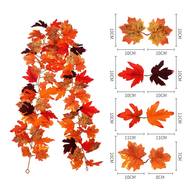 Herbstgirlande | Herbstliche Blättergirlanden