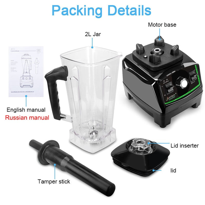 Standmixer & Hochleistungsmixer mit 2200W