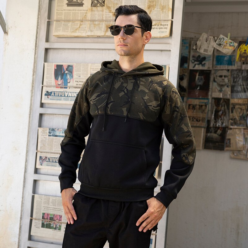 Camouflage Hoodie Herren | Stylischer Camou Pullover
