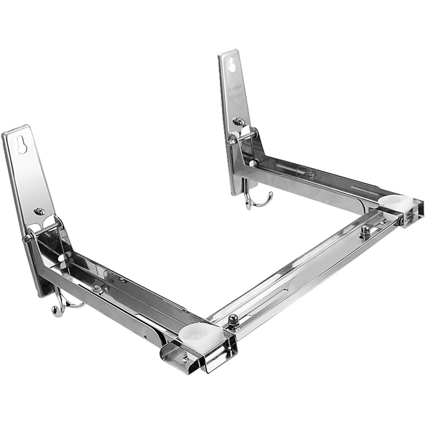 Premium Mikrowellen Halter Wand | Wandhalterung 30 cm aus Edelstahl