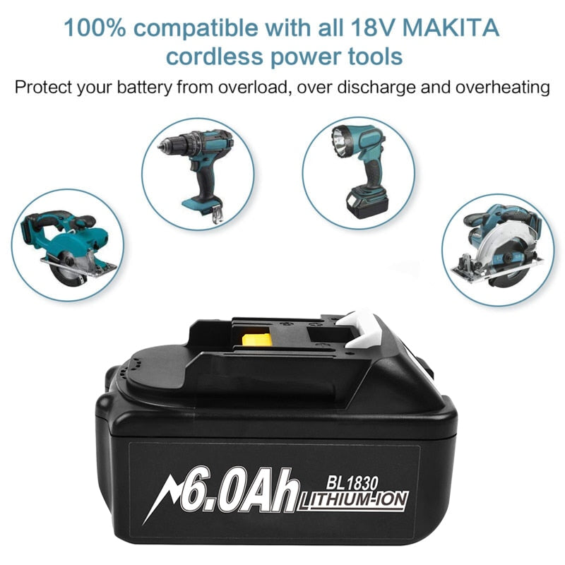 Makita Akku 18V 6Ah & 9Ah | Ersatzakku BL1860B
