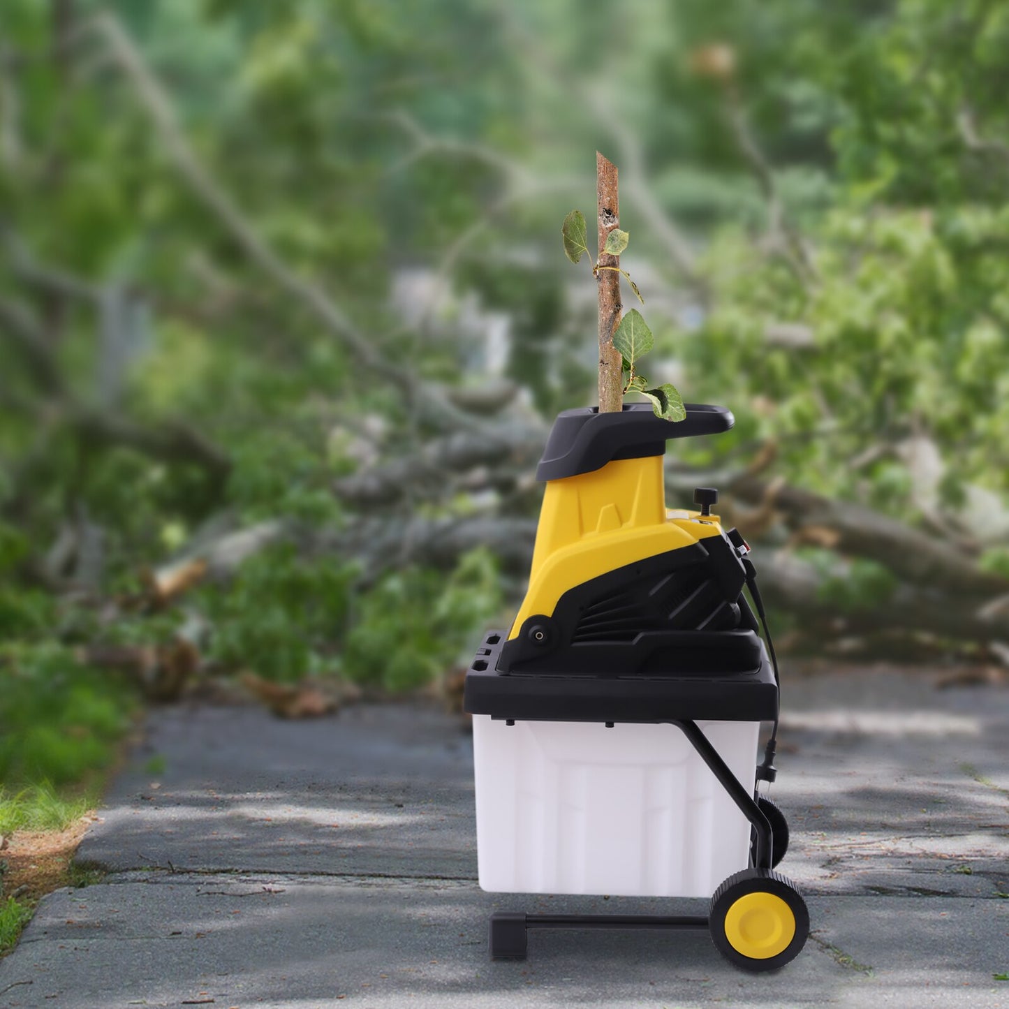 Gartenhäcksler elektrisch mit 2500W | Schredder