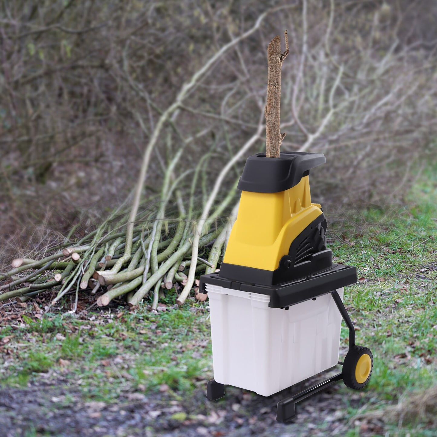 Gartenhäcksler elektrisch mit 2500W | Schredder