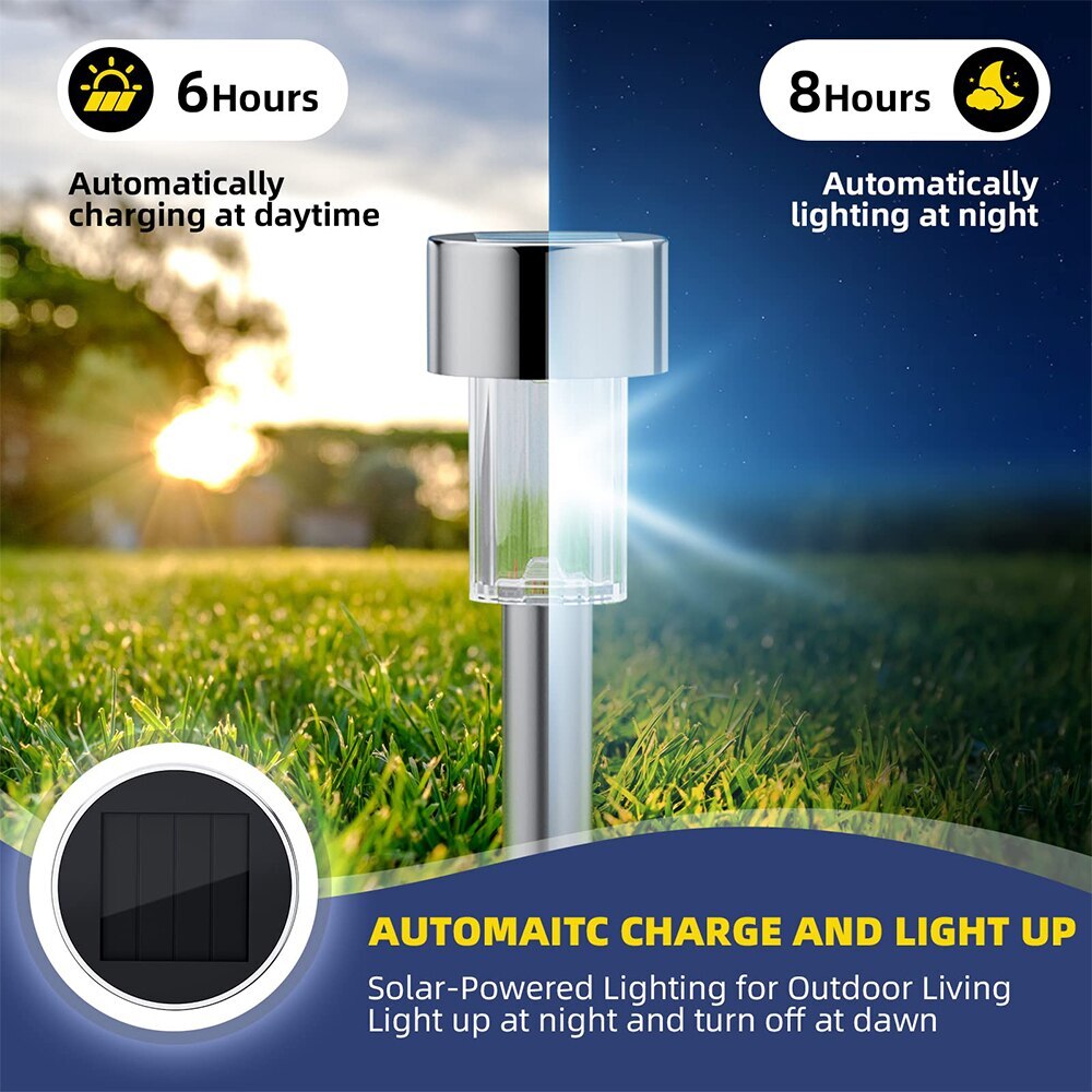 Solarlicht Garten | 12 Solar Lichter für draußen