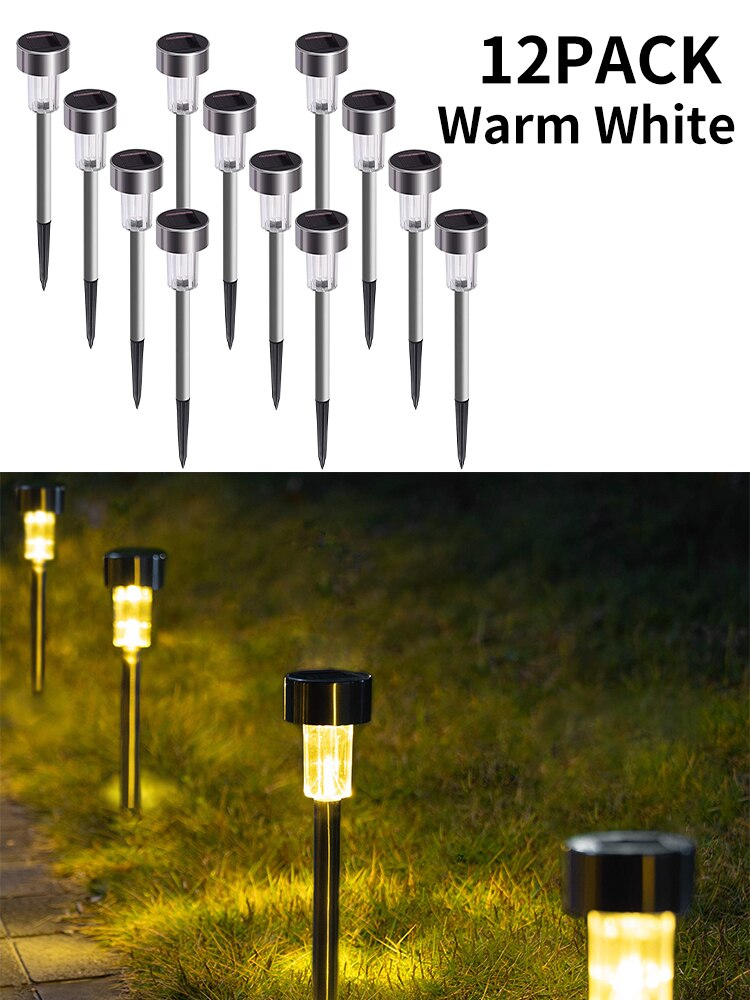 Solarlicht Garten | 12 Solar Lichter für draußen
