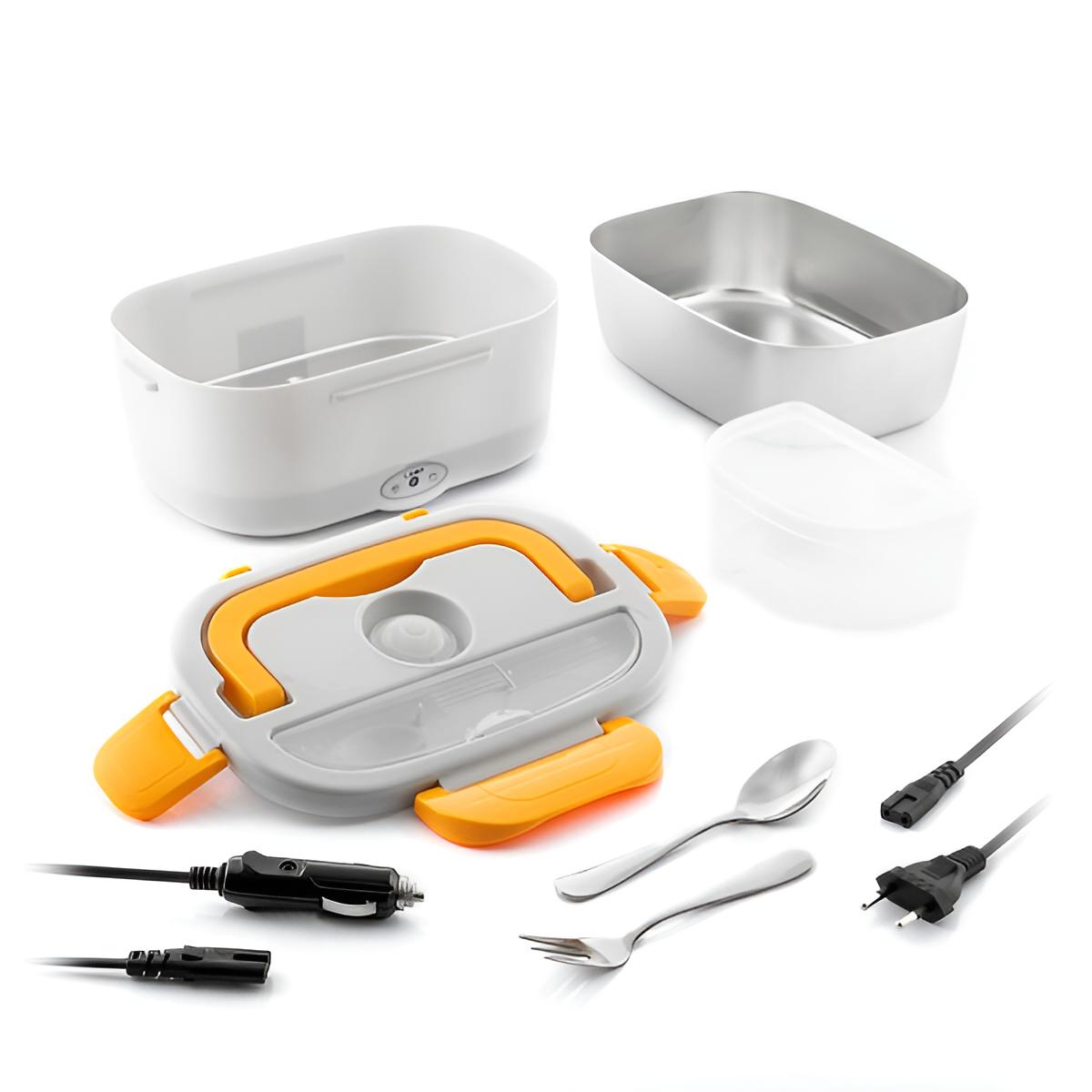 Elektrische Lunchbox für Auto & Büro 2-in-1