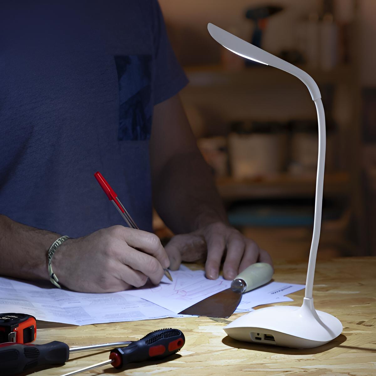 Tischlampe ohne Kabel | Akku-Nachttischlampe LED