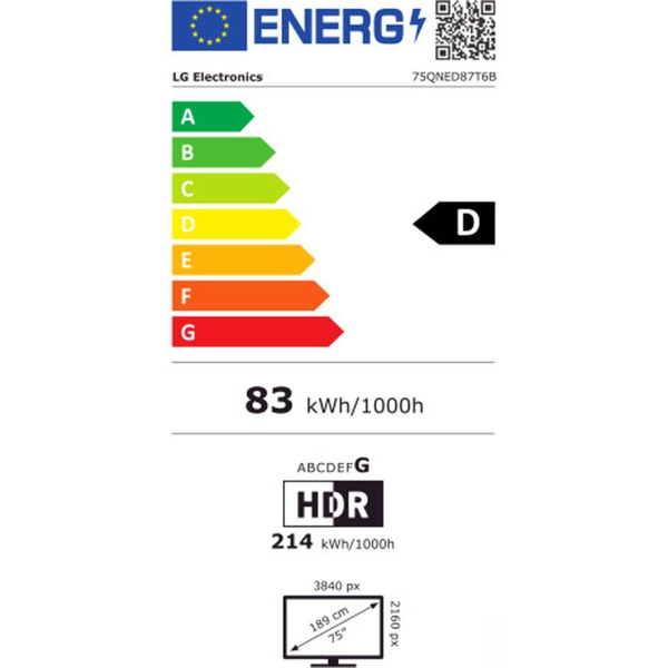LG 75QNED87T6B