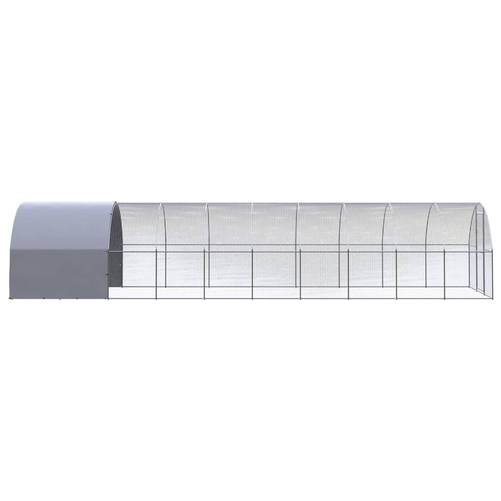 Hühnerstall XXL begehbar 10x3x2 m