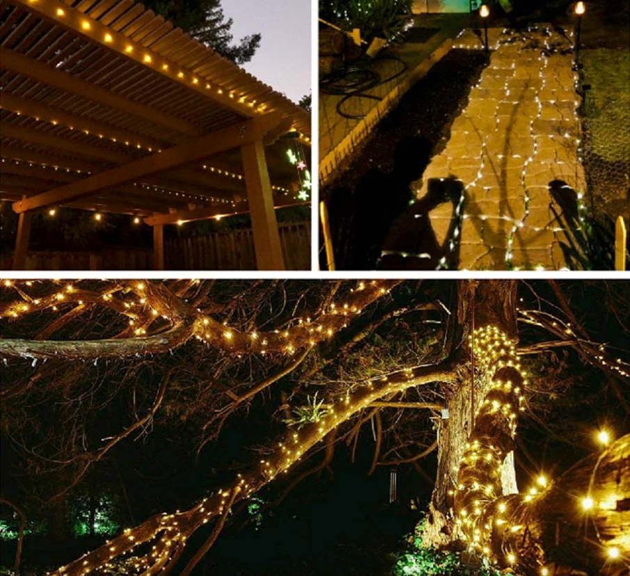 Solar Lichterkette Outdoor | LED Weihnachtsbeleuchtung 12 & 22 m
