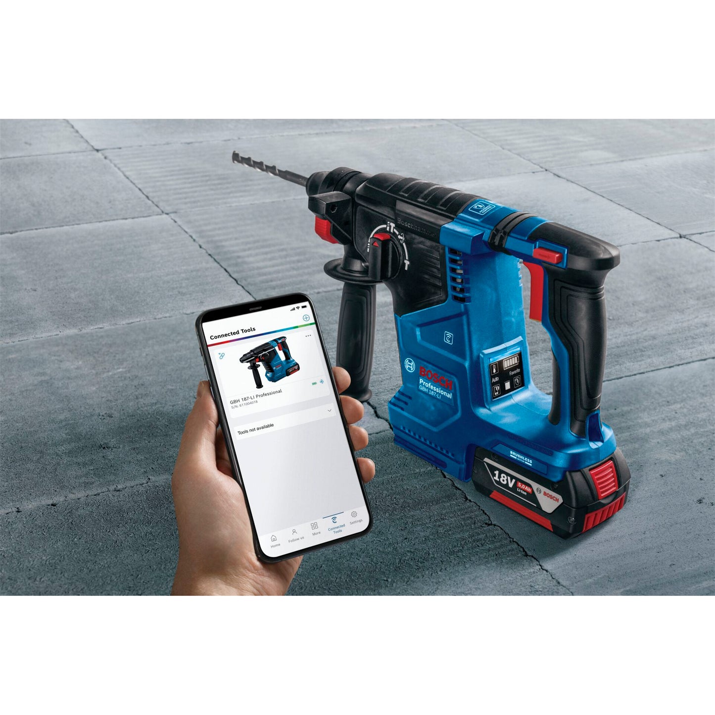 Bosch GBH 18V-24 C Professional Solo in L-BOXX