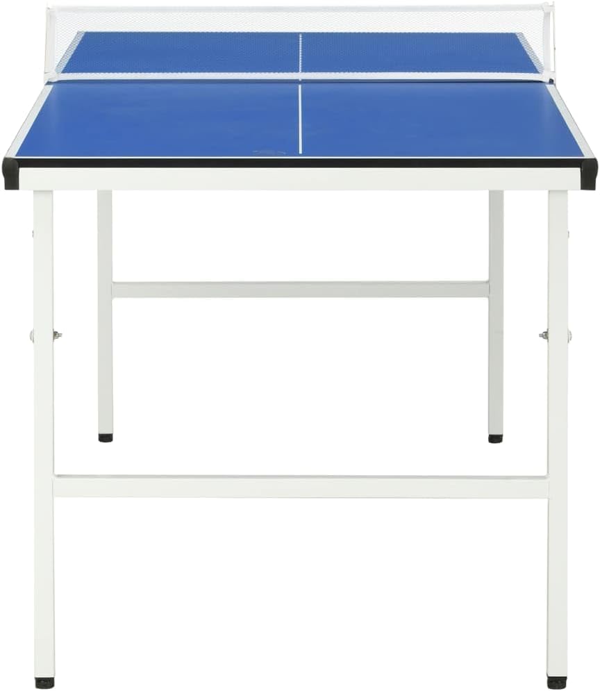 Tischtennisplatte klappbar Indoor 152 cm | Midsize Tischtennistisch | Ping Pong Tisch