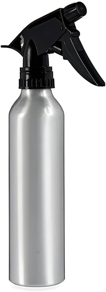 Premium Auffüllbare Sprühflasche im Set 24 Stück | Hochwertige Wassersprühflaschen aus Aluminium | Zerstäuberflaschen 300 ml Gewerbe-Angebot für Friseure & mehr