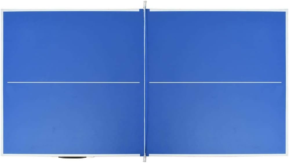 Tischtennisplatte klappbar Indoor 152 cm | Midsize Tischtennistisch | Ping Pong Tisch