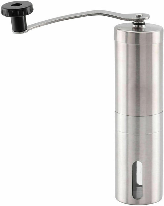 Premium Kaffeemühle manuell mit Keramikmahlwerk | Handkaffeemühle für Espresso, Filterkaffee, French Press & mehr | Auch als Gewürz- und Pfeffermühle verwendbar