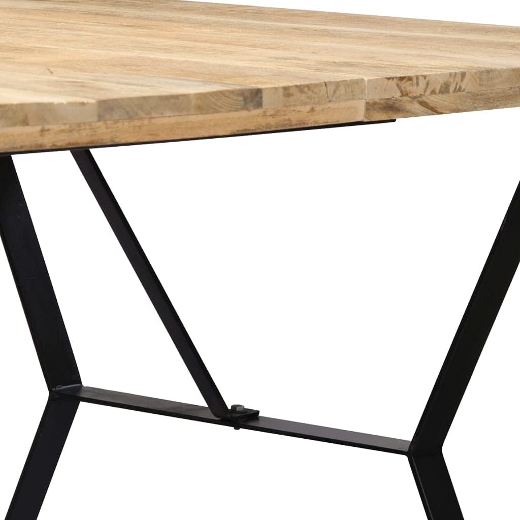 Esstisch Massivholz 180x90 cm poliert & lackiert | Robustes, pflegeleichtes, Zeitloses Design | Esszimmertisch Holz, Massivholztisch, Tisch für Esszimmer